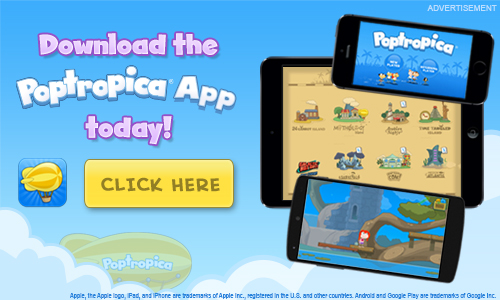 Download the Poptropica App Today! Click Here.