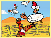 Chicken Blast Screen
