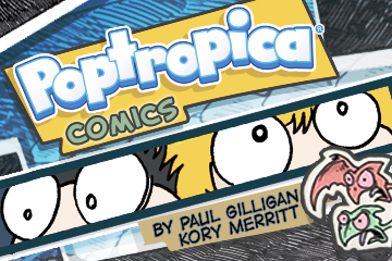 Poptropica Comics Logo