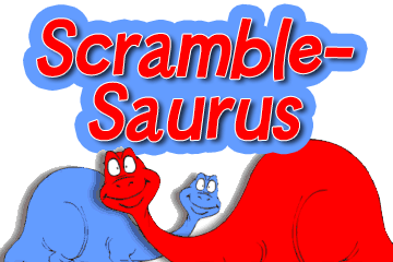 Scramble-Saurus Game