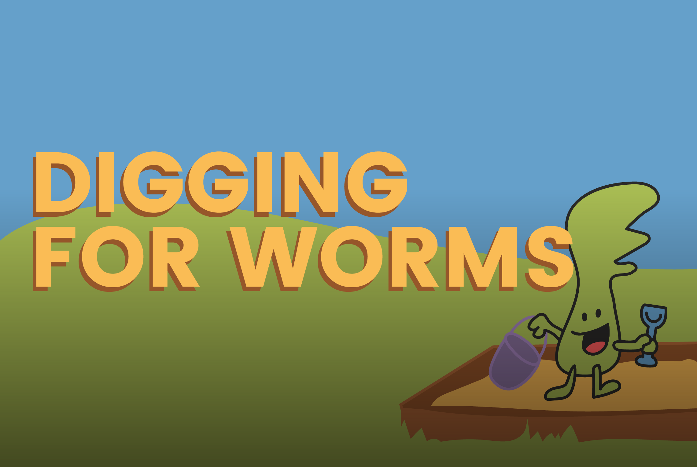 Lenen het internet Stier Digging for Worms - a game on Funbrain