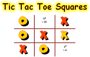 Tic Tac Toe Squares Logo